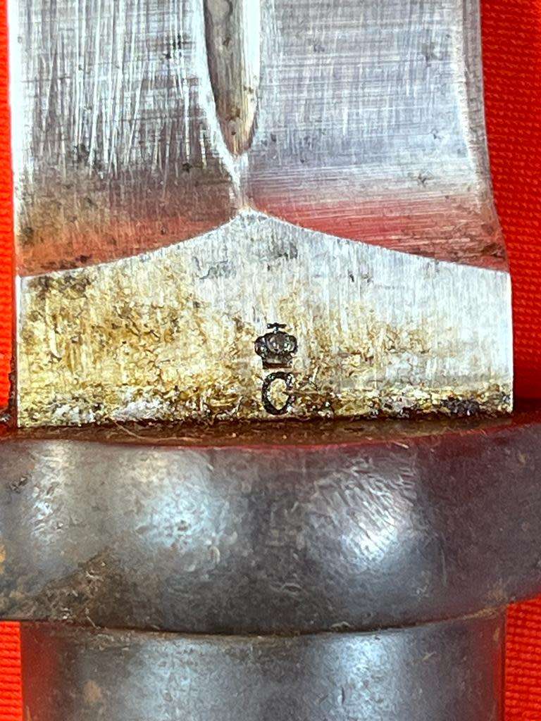 Swedish Mauser Model 1896 Bayonet and Scabbard