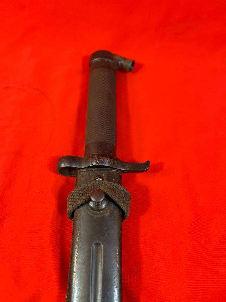 Swedish Mauser Model 1896 Bayonet and Scabbard