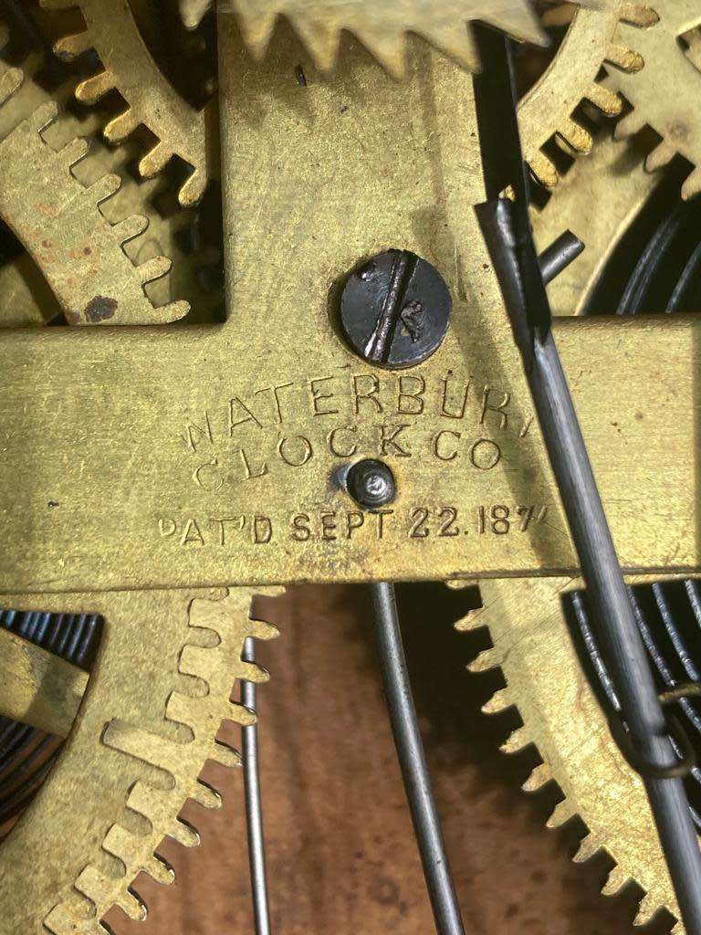 Very Rare Seth Tomas Calender Clock ( Working )