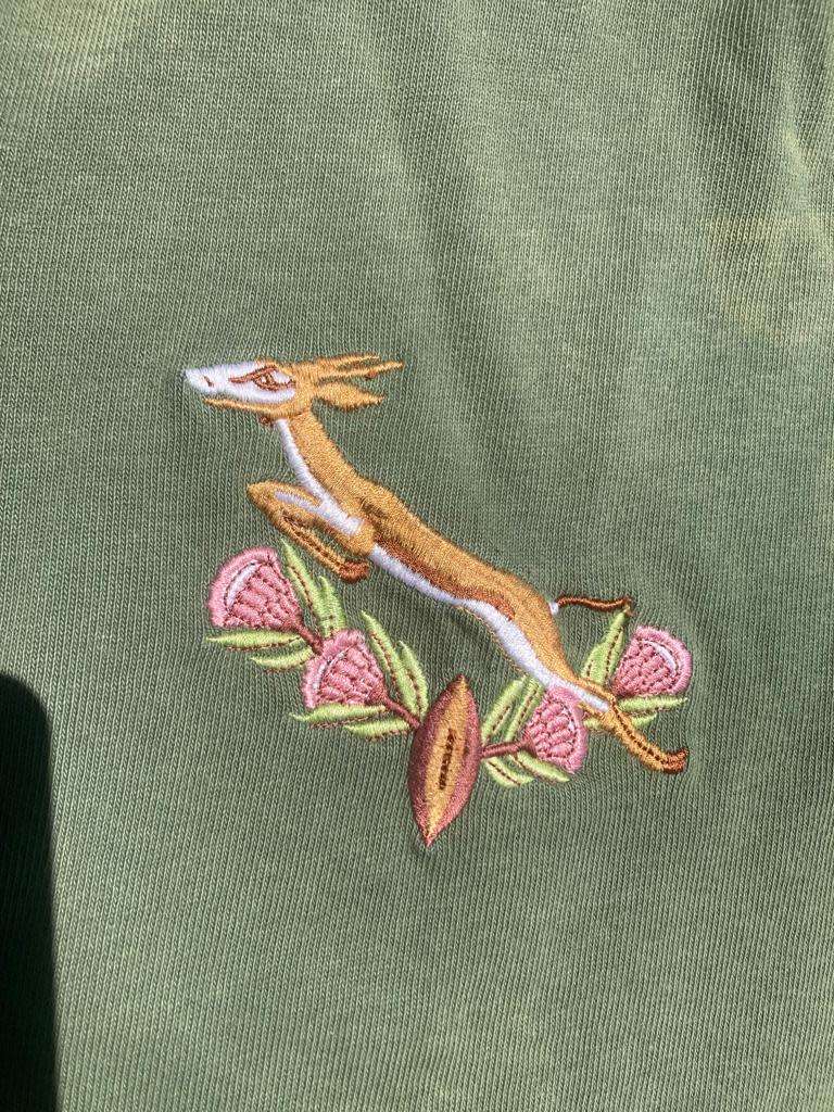 Springbok Jersey : 1995 Worldcup supporters jersey Signed by Joost