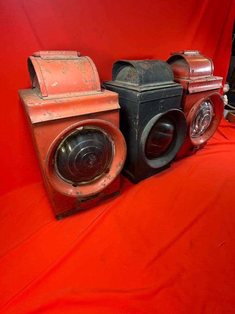 3 Railway Lanterns in good condition