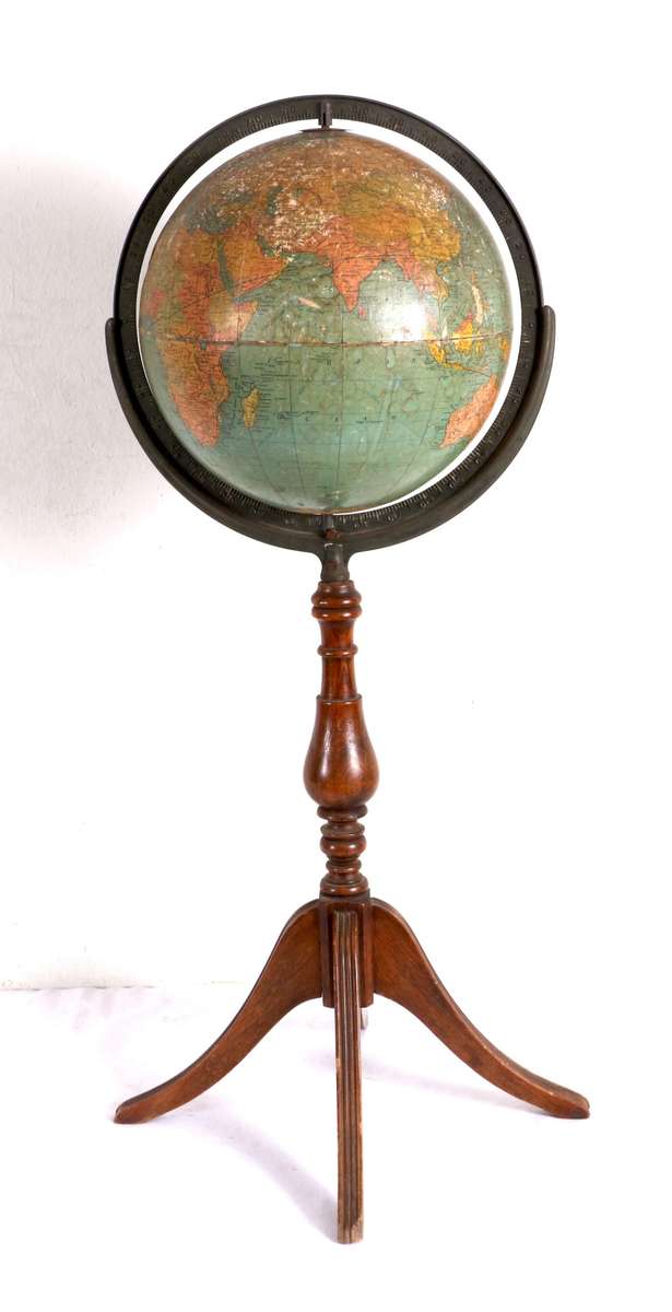 Vintage Standing Replogle World Globe ( 85 cm )
