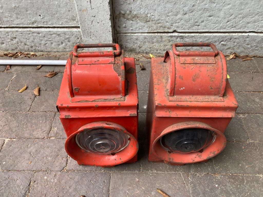 3 Railway Lanterns in good condition