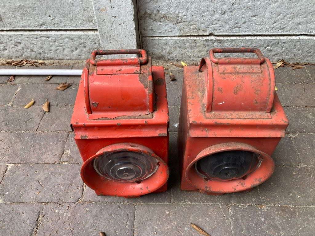 3 Railway Lanterns in good condition