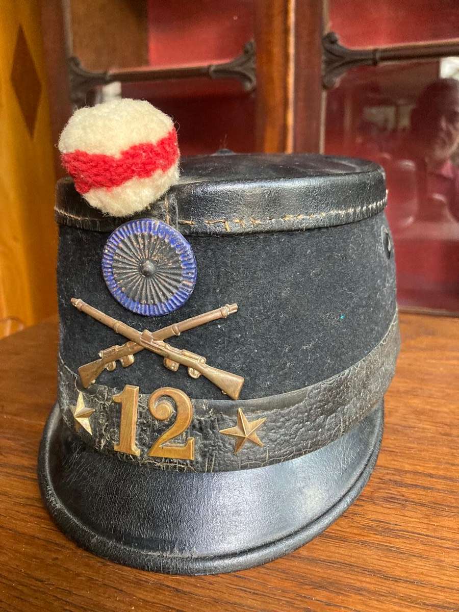 Rare Swiss WW1 Shako Helmet