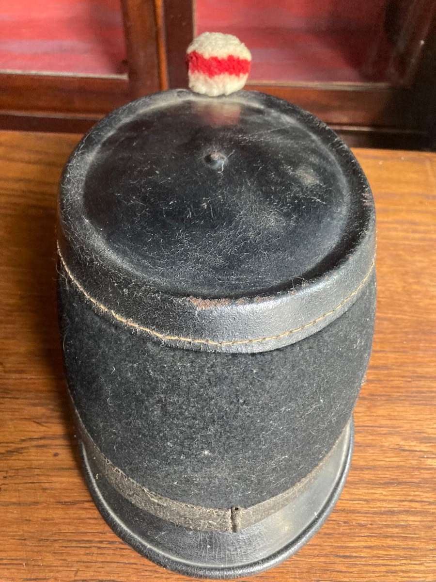Rare Swiss WW1 Shako Helmet