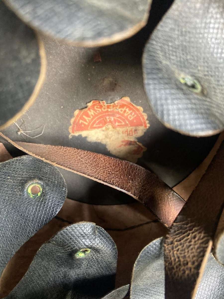 Rare Swiss WW1 Shako Helmet