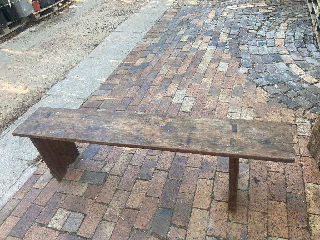 Kaapse Geelhout Waterbankie ( 166 x 30 x 45 cm )