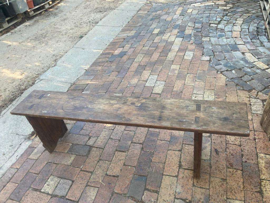 Kaapse Geelhout Waterbankie ( 166 x 30 x 45 cm )