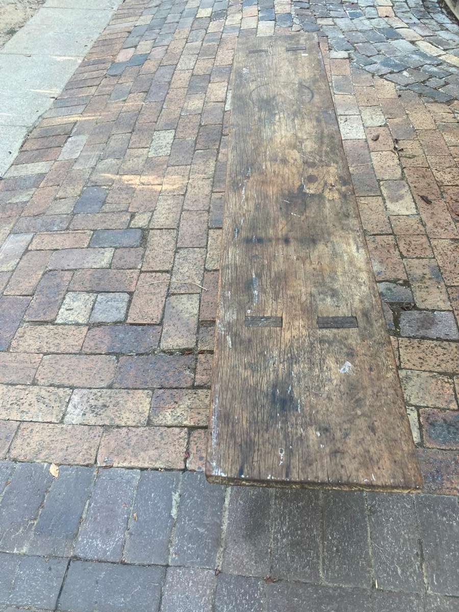 Kaapse Geelhout Waterbankie ( 166 x 30 x 45 cm )