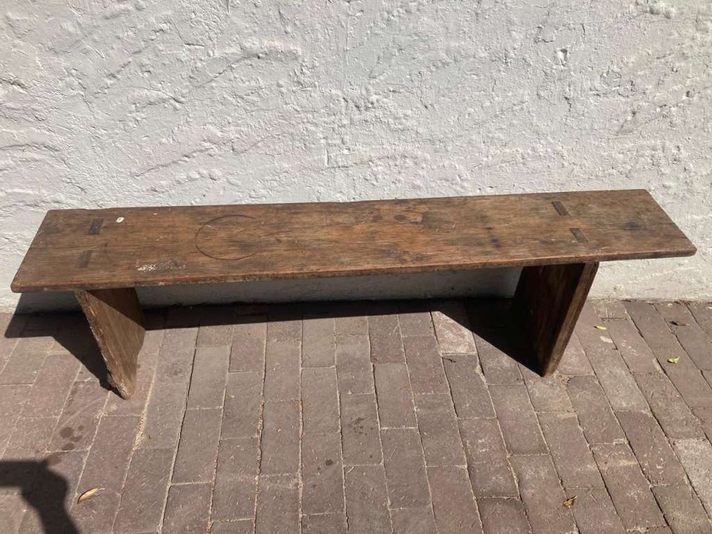 Kaapse Geelhout Waterbankie ( 166 x 30 x 45 cm )