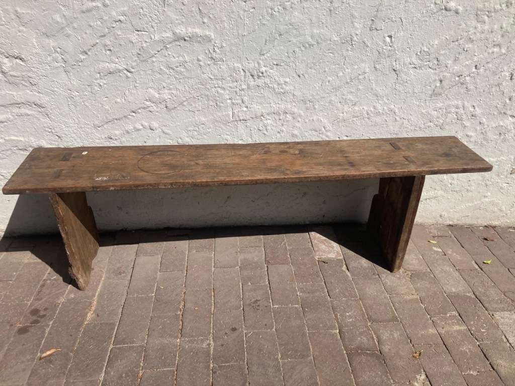 Kaapse Geelhout Waterbankie ( 166 x 30 x 45 cm )