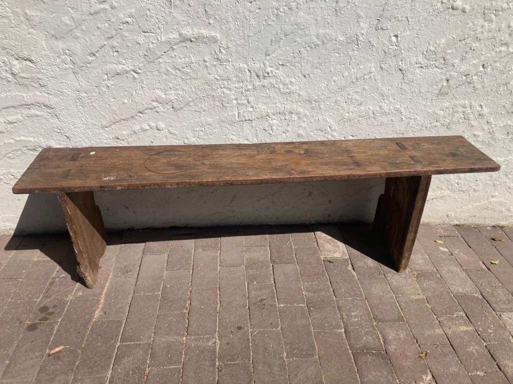 Kaapse Geelhout Waterbankie ( 166 x 30 x 45 cm )