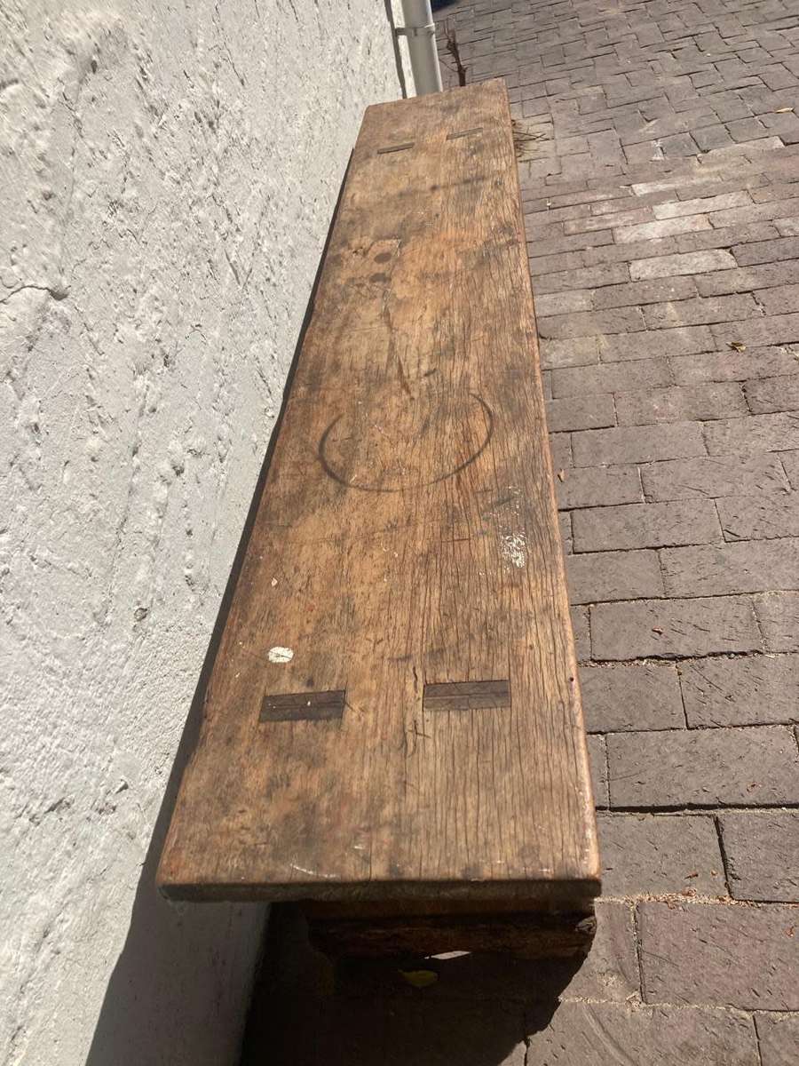 Kaapse Geelhout Waterbankie ( 166 x 30 x 45 cm )