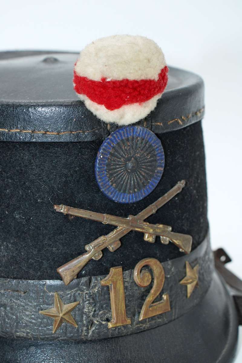 Rare Swiss WW1 Shako Helmet