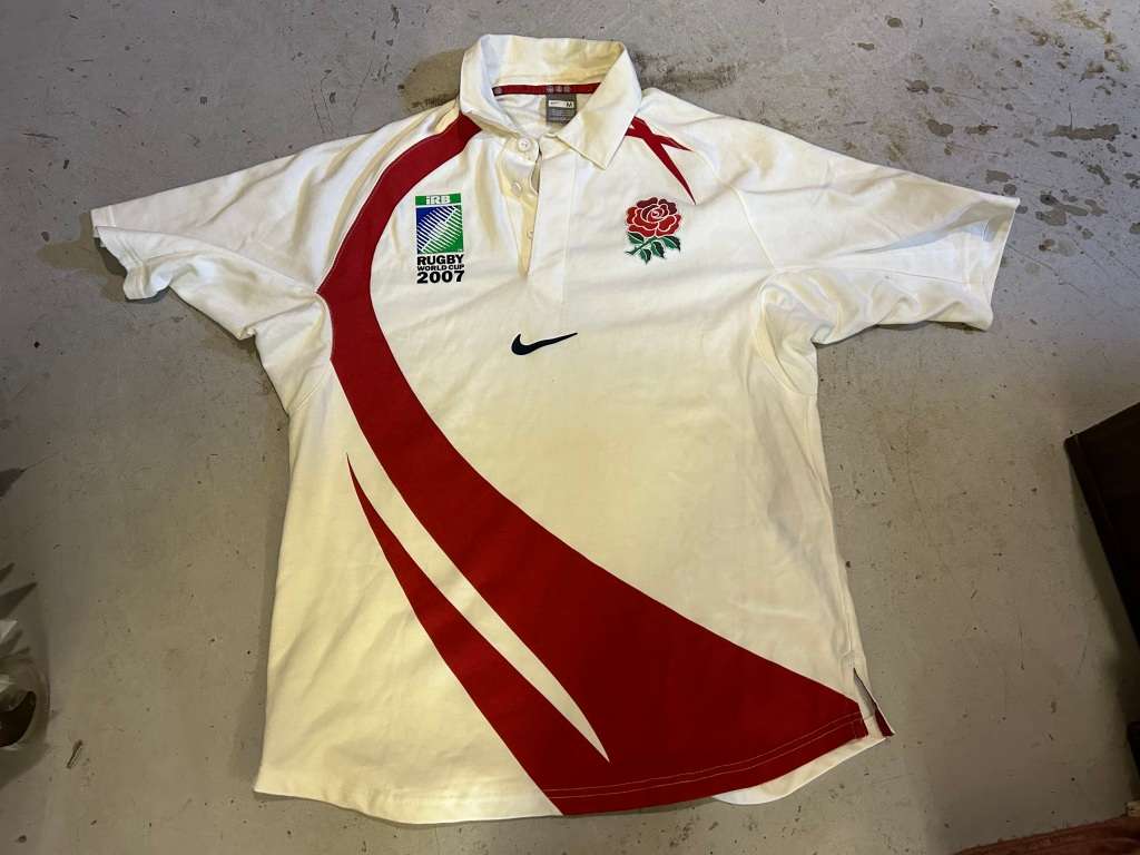 Rugby Jersey: England Worldcup Jersey 2007
