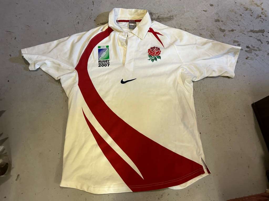 Rugby Jersey: England Worldcup Jersey 2007