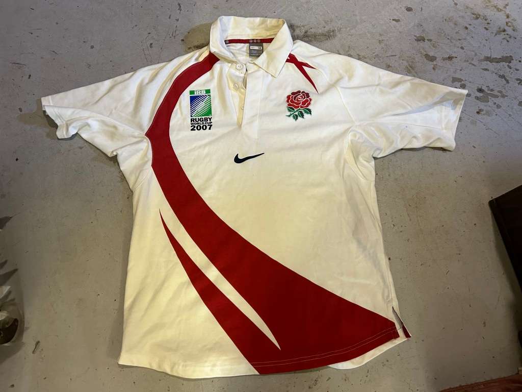 Rugby Jersey: England Worldcup Jersey 2007