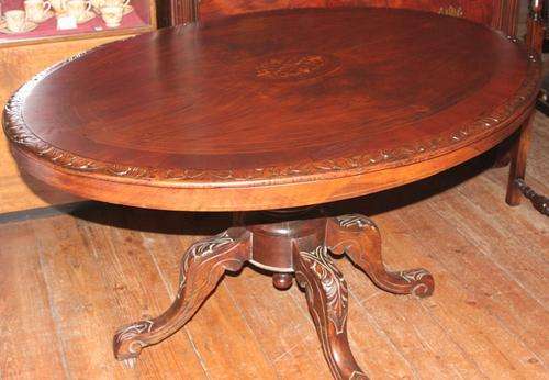 Victorian Mahogany Loo Table