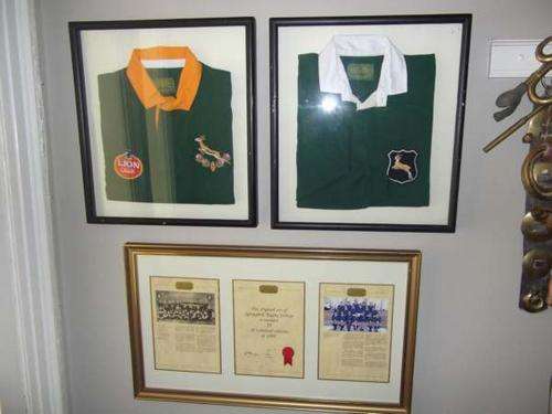 SET OF SPRINGBOK JERSEYS ( LIMITED EDITION)