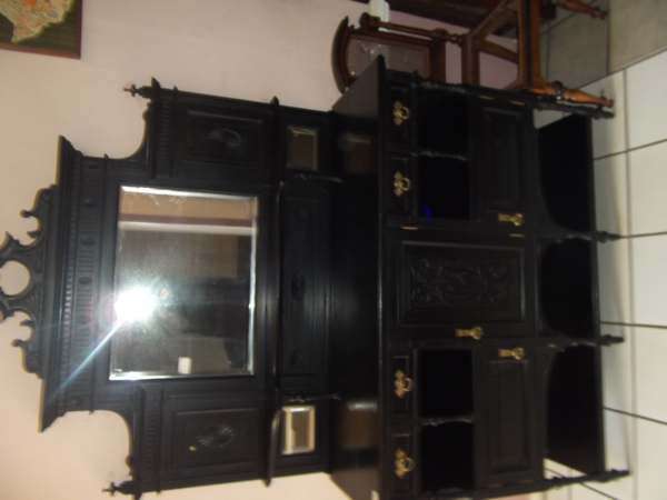 EDWARDIAN DISPLAY CABINET