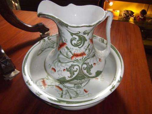 WASKOM EN BEKER ( WOOD AND SON )