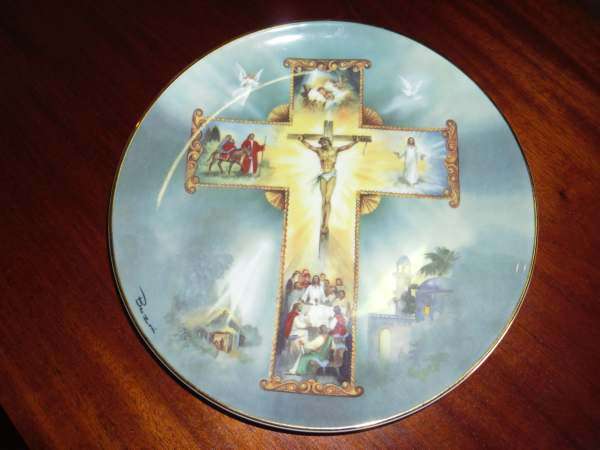 ROAYL DOULTON PLATE THE LIFE OF CHRIST