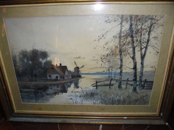 ORIGINAL WATERCOLOUR BY TINUS DE JONGH