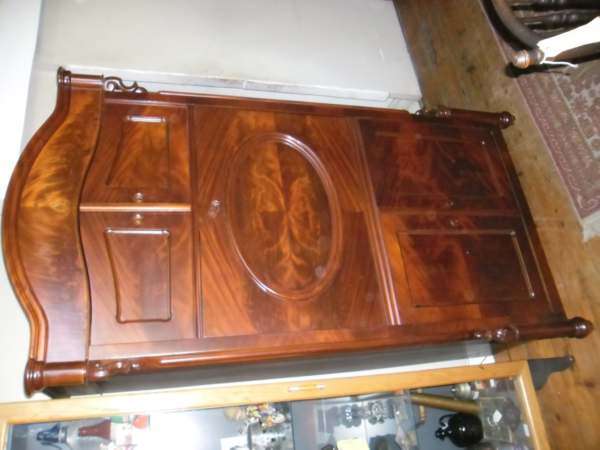 VICTORIAN MAHOGANY SECRETAIRE CIRCA 1890