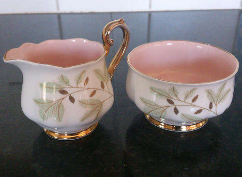 Royal Albert "Braemar" China Milk,Sugar,serving plate