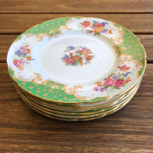 6 Cake plates - Paragon Fine Bone China