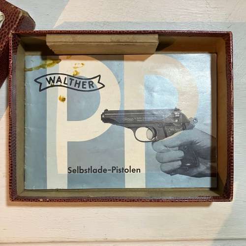 Walther Ppk Box with original book