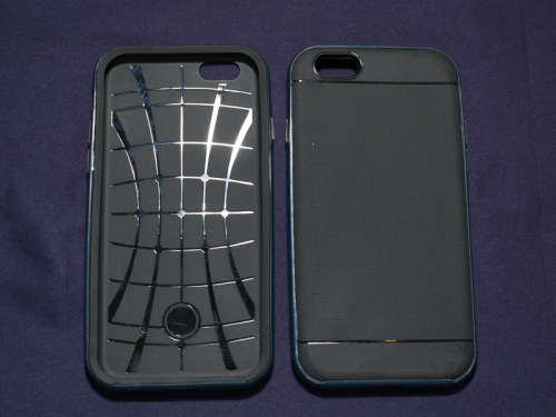 Hard Cover Back Case iPhone 6 - Black & Navy