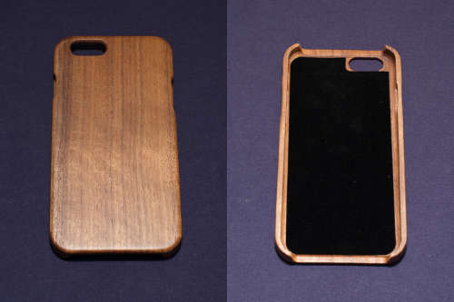 Natural Dark Wood Case iPhone 6