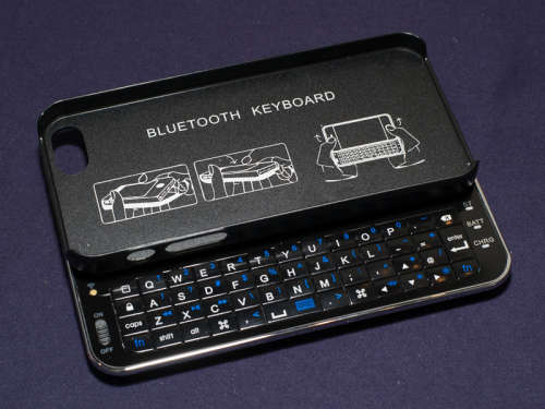 Blue Tooth Keyboard Case iPhone 5/5S - Black