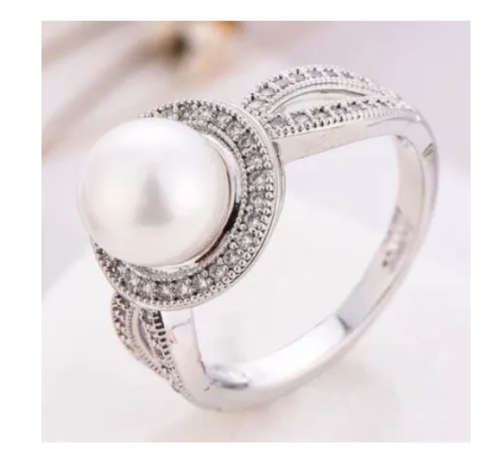Delicate Pearl Ring