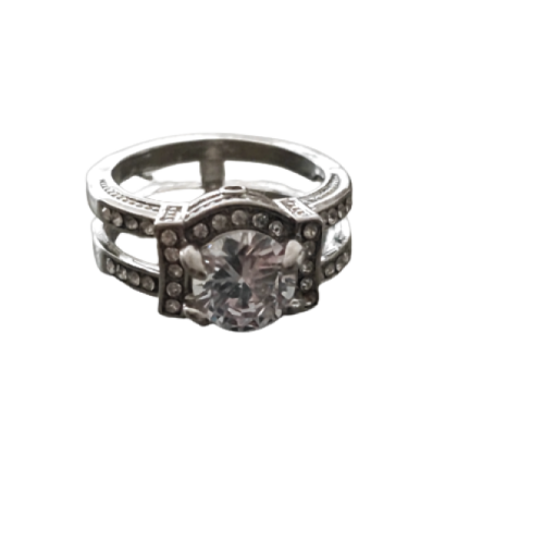 Round Crystal Ring