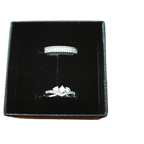 2 Piece Ladies Ring Set