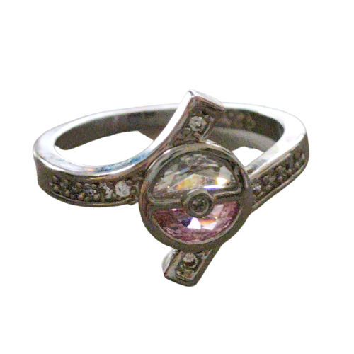 Pink Crystal Ring