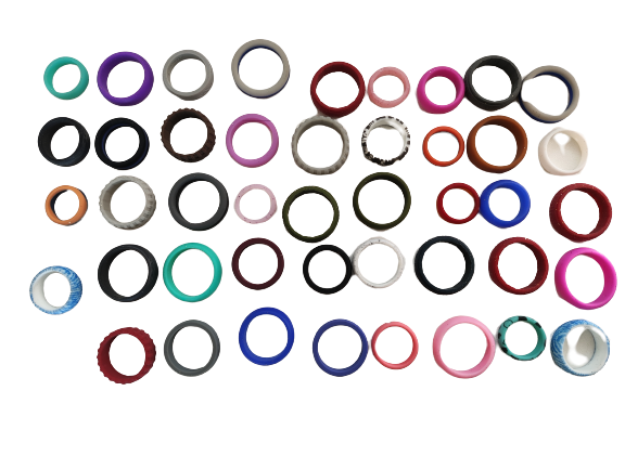 44 Silicone Rings (Bulk Buy)