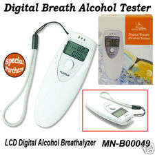 Alcohol breath analizer, digital read out