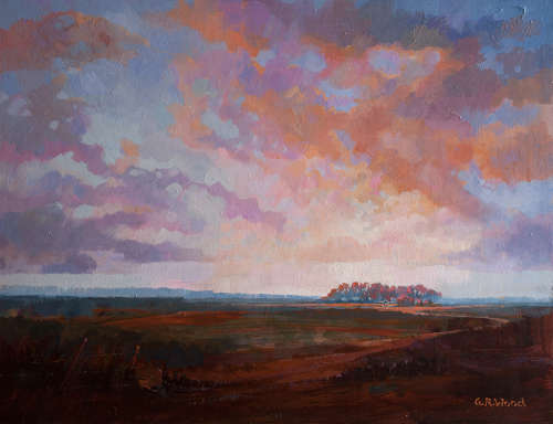 'SUNSET NEAR MALMESBURY'