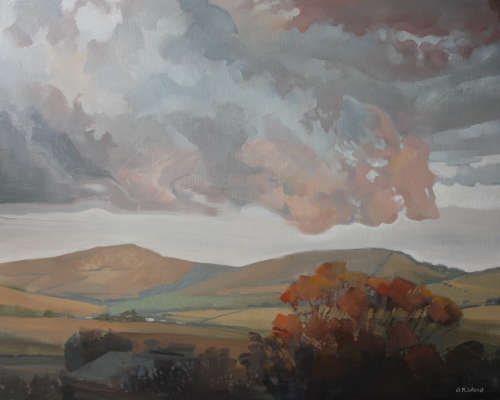 `RAIN CLOUDS AT DUSK`