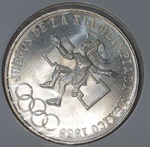 Mexico 1968 25 peso olympic