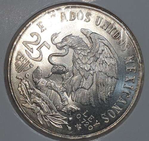 Mexico 1968 25 peso olympic