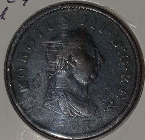 george Britain 1807 penny