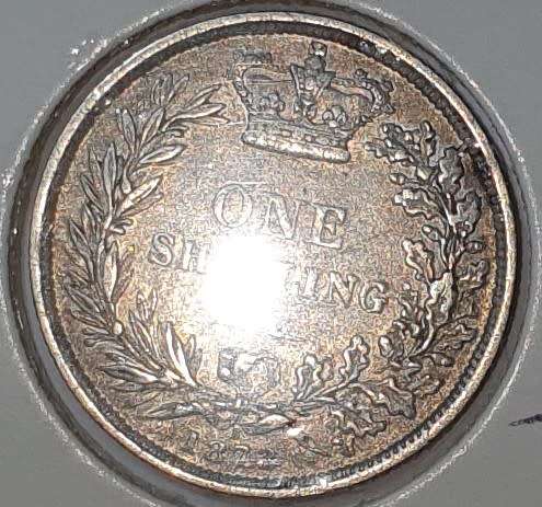 Great britain 1873 1 shilling