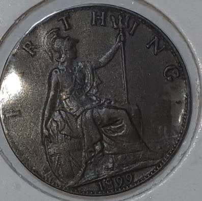Great Britain 1899 farthing