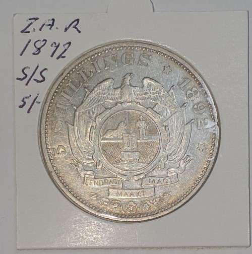 ZAR crowns s/s 1892