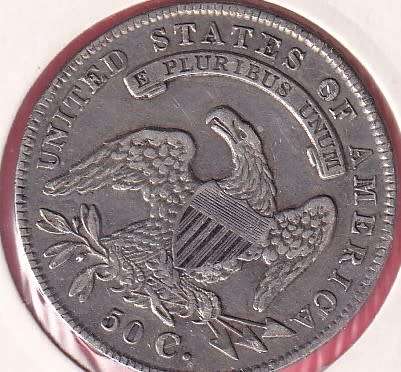 USA 1834 50 CENTCAPPED BUST